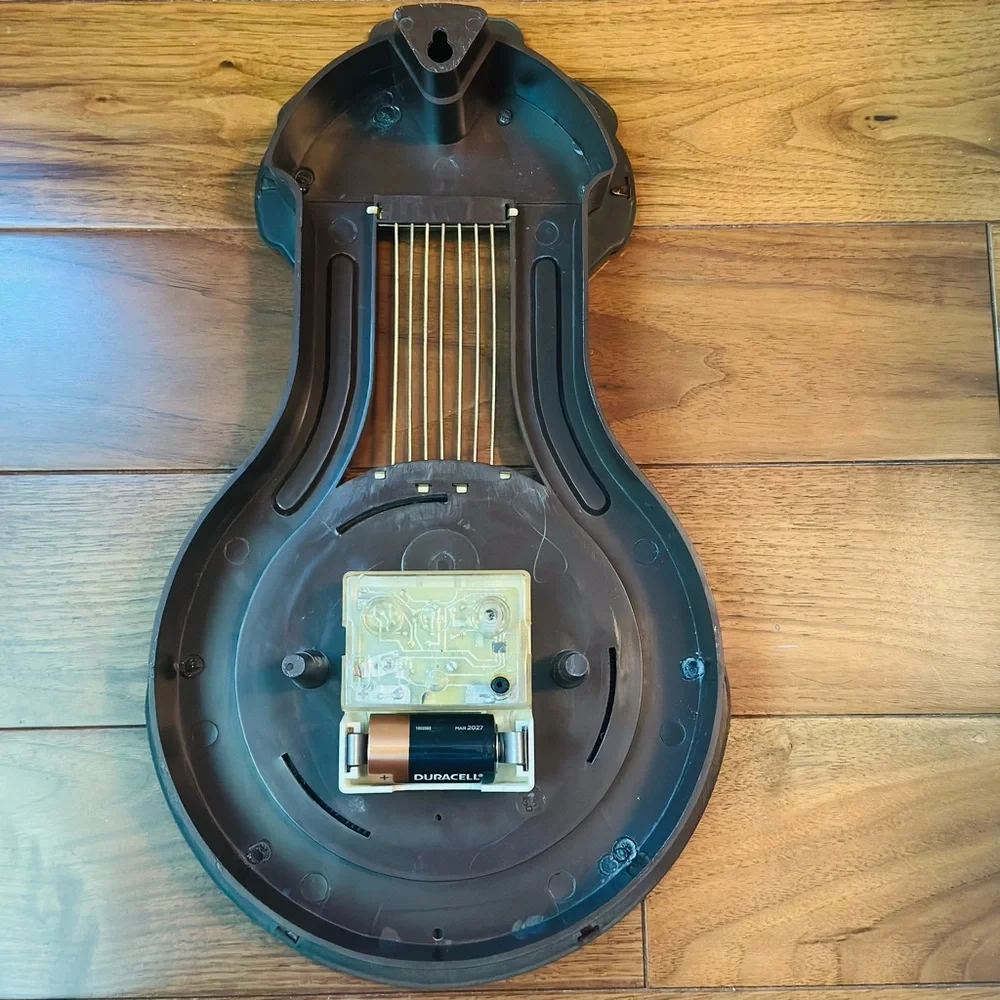 Vintage Majak Wall Clock – Harp Shape – Electromechanical